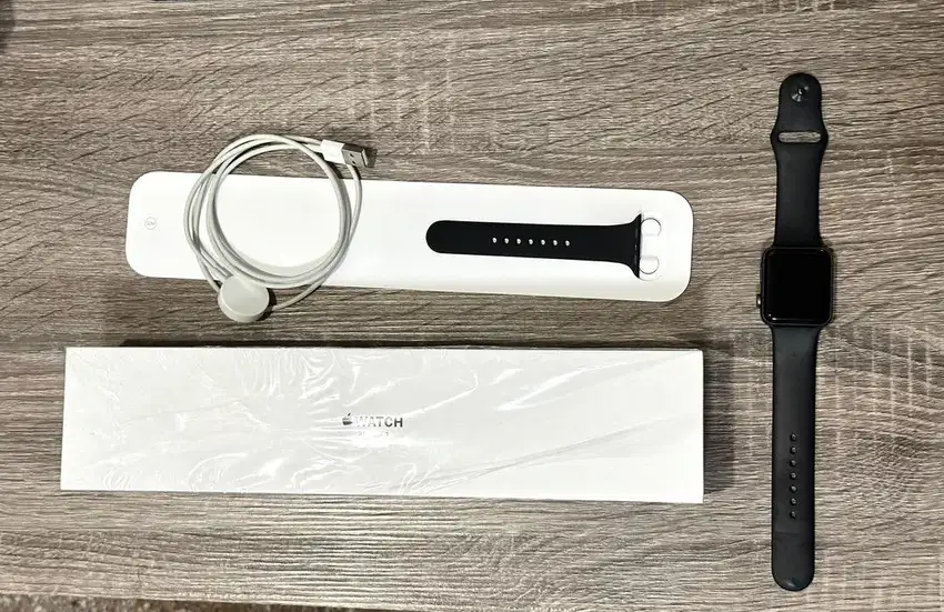 Apple Watch Series 3 42mm Graphite Smartwatch Murah COD Surabaya