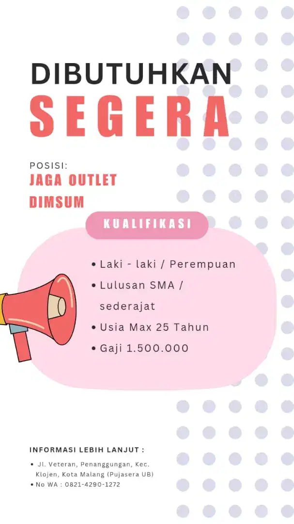 Lowongan Pekerjaan