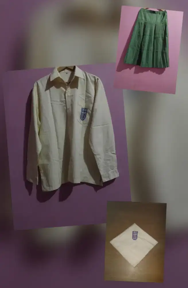 Setelan Seragam Sekolah Perempuan SMA IPIEMS