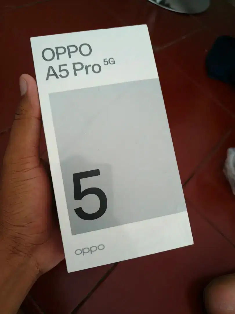 New Oppo A5 pro 5G ram8/256 garansi resmi 1 tahun