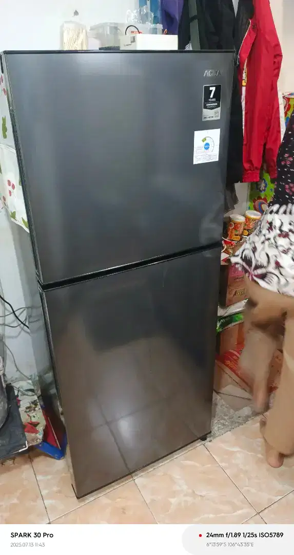 kulkas aqua 2pintu