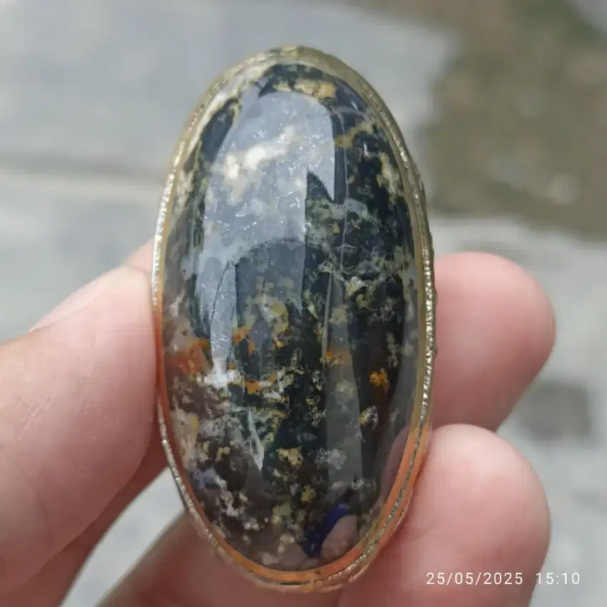Cincin batu badar besi kebumen ukuran jumbo