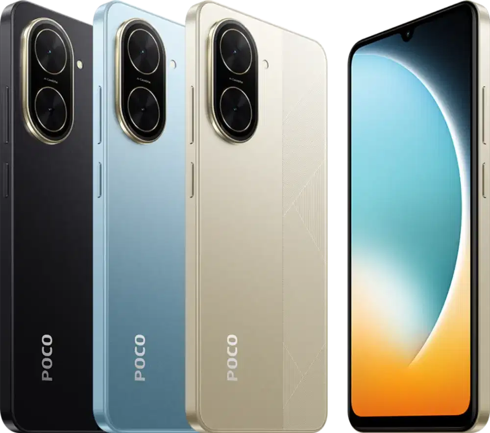 POCO C71 4+4/128GB NEW GARANSI RESMI