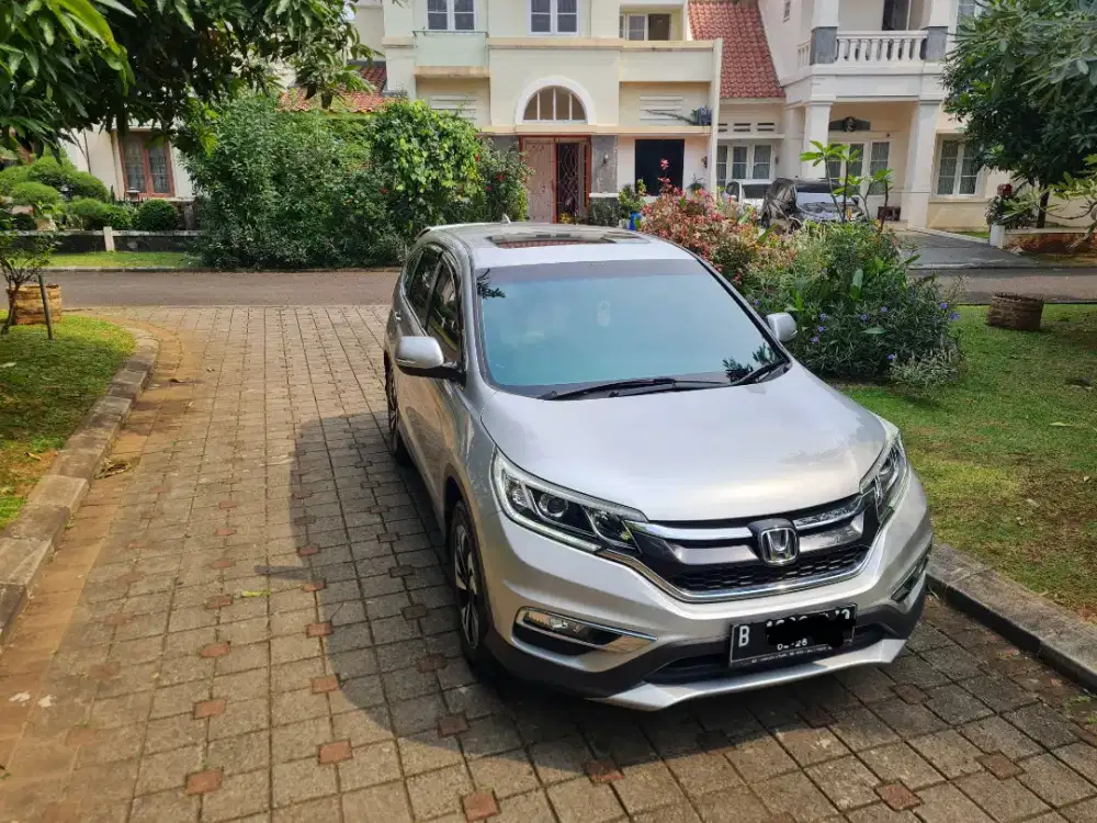 Cash Honda CRV 2.4 Prestige Silver Istimewa 2016/2015
