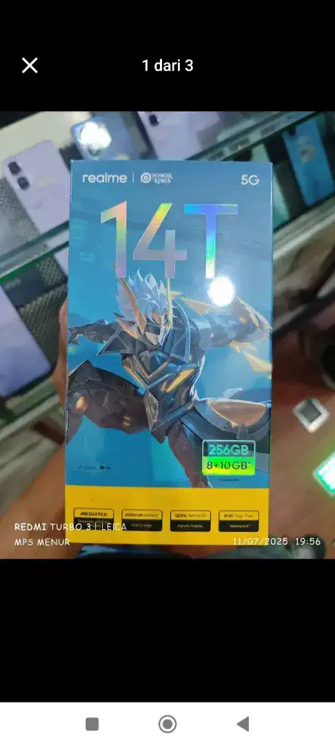 Cash dan kredit Realme 14T 5G hp gaming