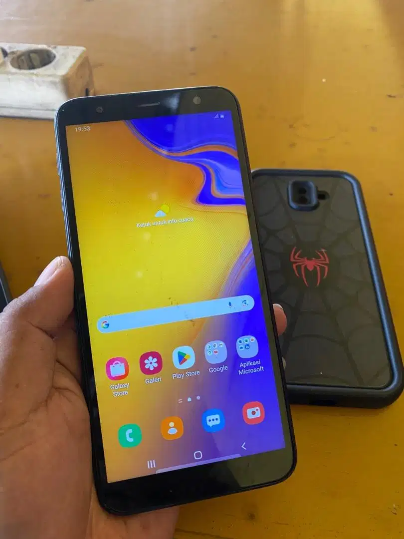 Samsung j6+ siap pakai