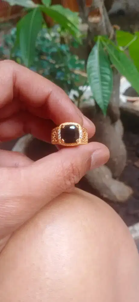 Cincin Black Onyx