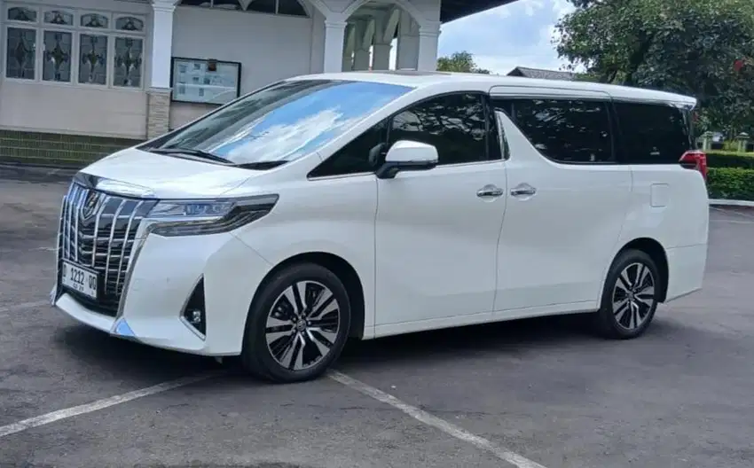 ALPHARD G TSS ATPM 2.5 AT 2023 LowKM 6rban FULL ORI RECORD BANDUNG