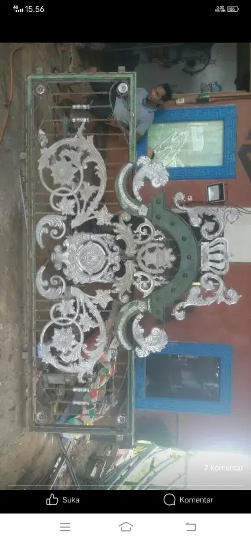 Bengkel las pembuatan pagar kanopi tralis pintu