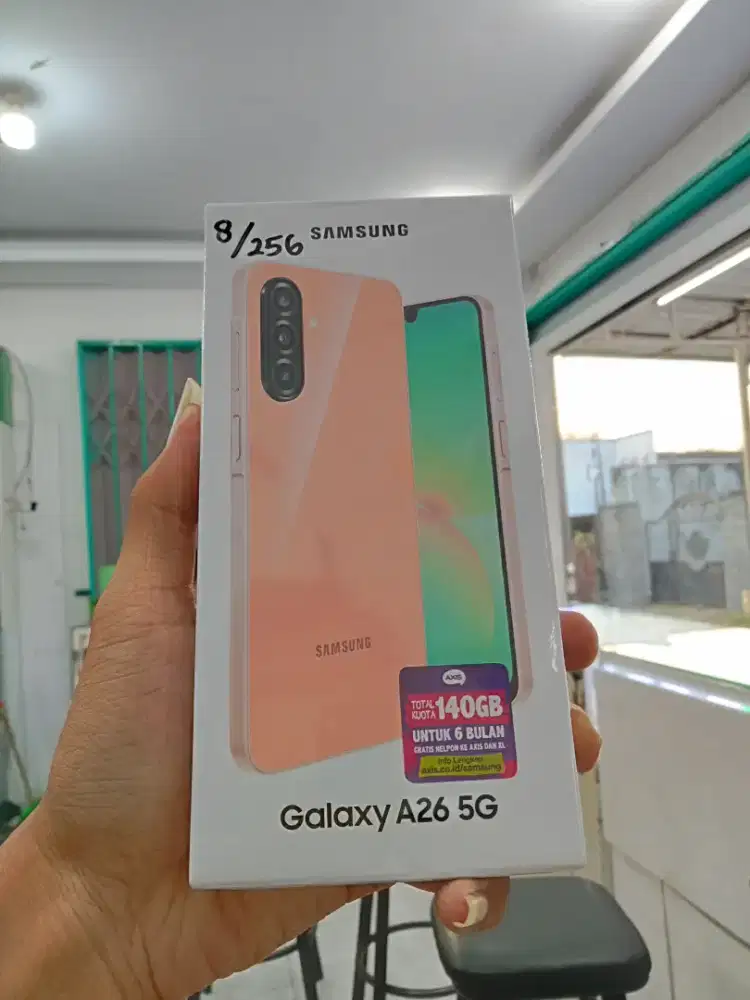 Samsung A26 5G Peach Ram 8/256GB