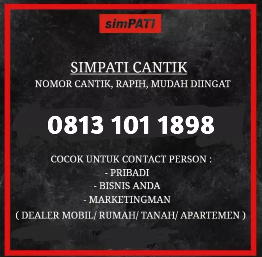 Nomor Cantik 11 Digit Simpati Terbaru dari Telkomsel