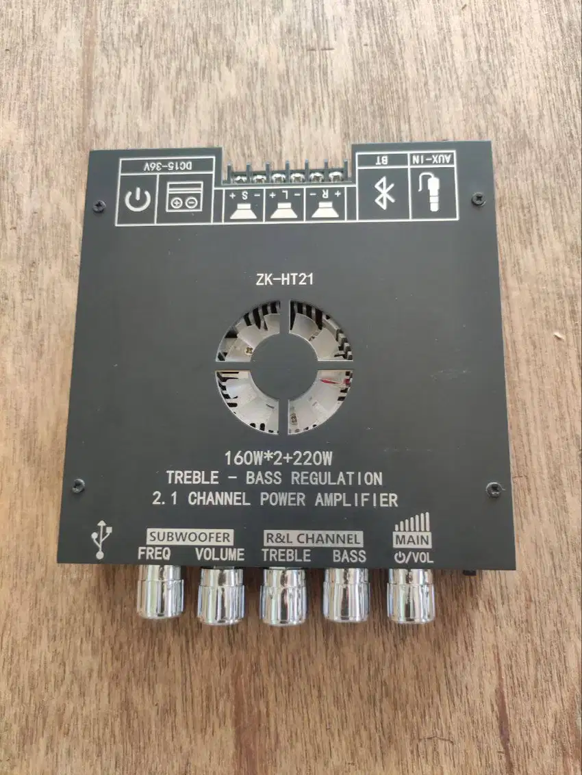 ZK-HT21 Bluetooth 2.1 Channel Power Amplifier with TDA7498E Subwoofer
