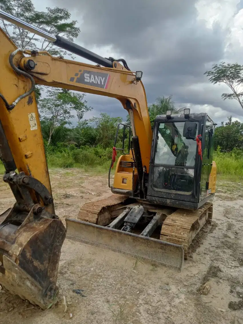 RENTAL EXCAVATOR SANY SY75C TAHUN 2022, KONDISI SIAP PAKAI