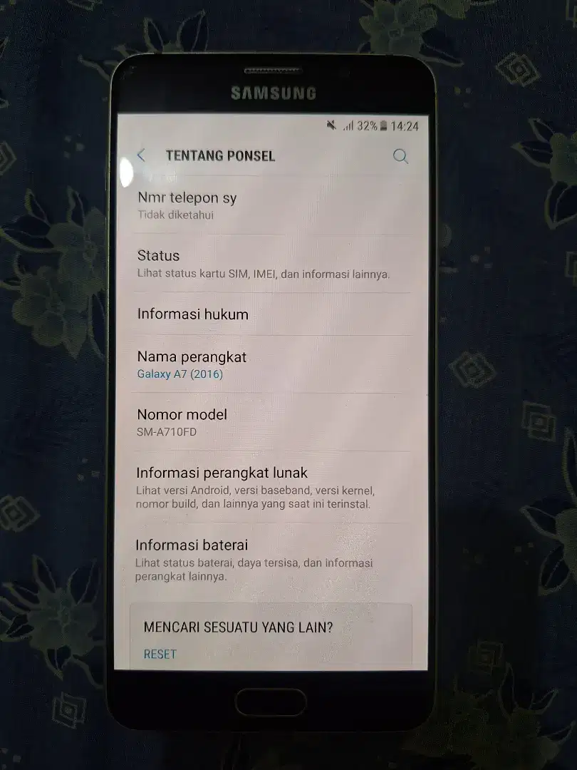 Samsung A7 (2016) Batangan