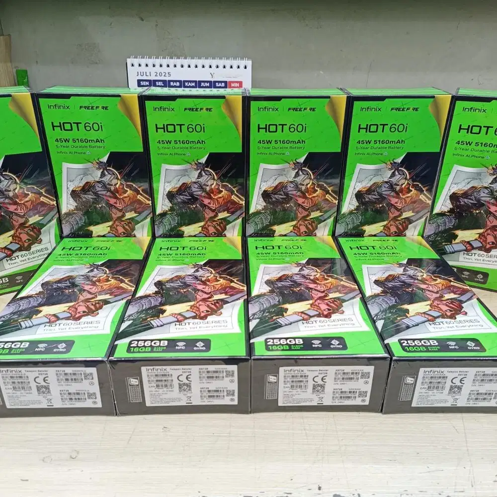 infinix hot 60i 6/128 baru
