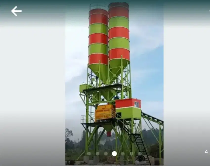 Jual Batching Plant Wet Mix 90-120 m3 / Jam - Garansi 1 Tahun