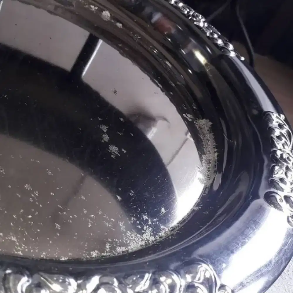 Nampan logam jadul Antik