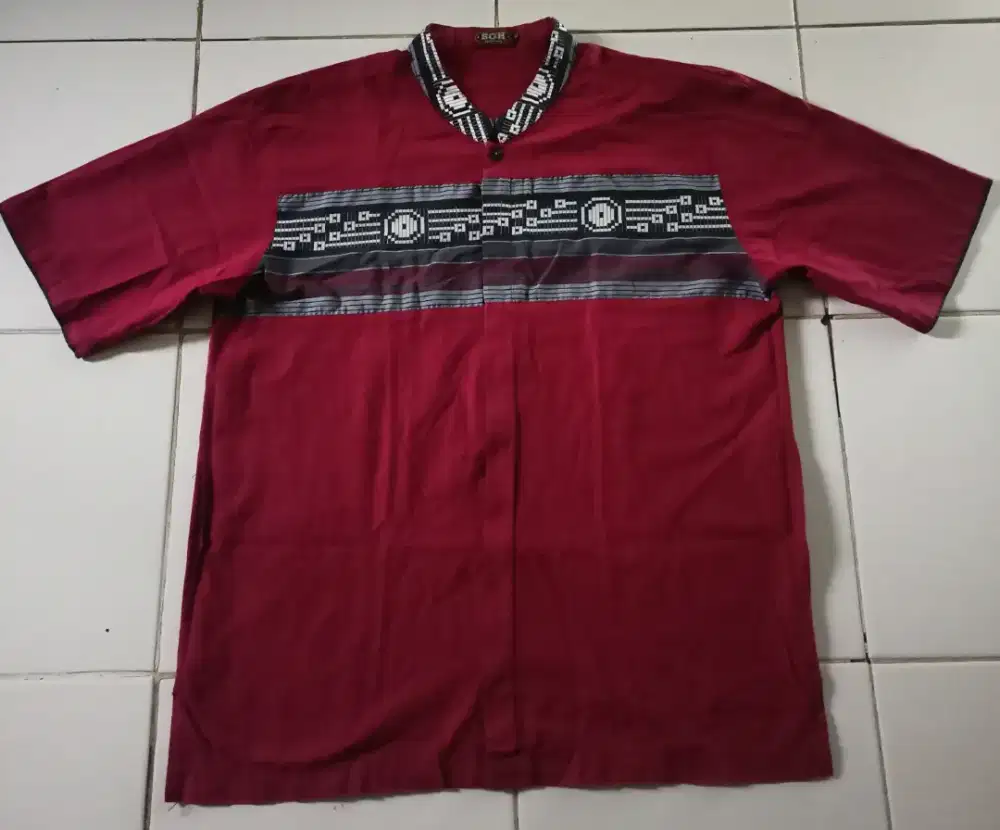 KEMEJA KOKO/FORMAL MOTIF ETNIK.