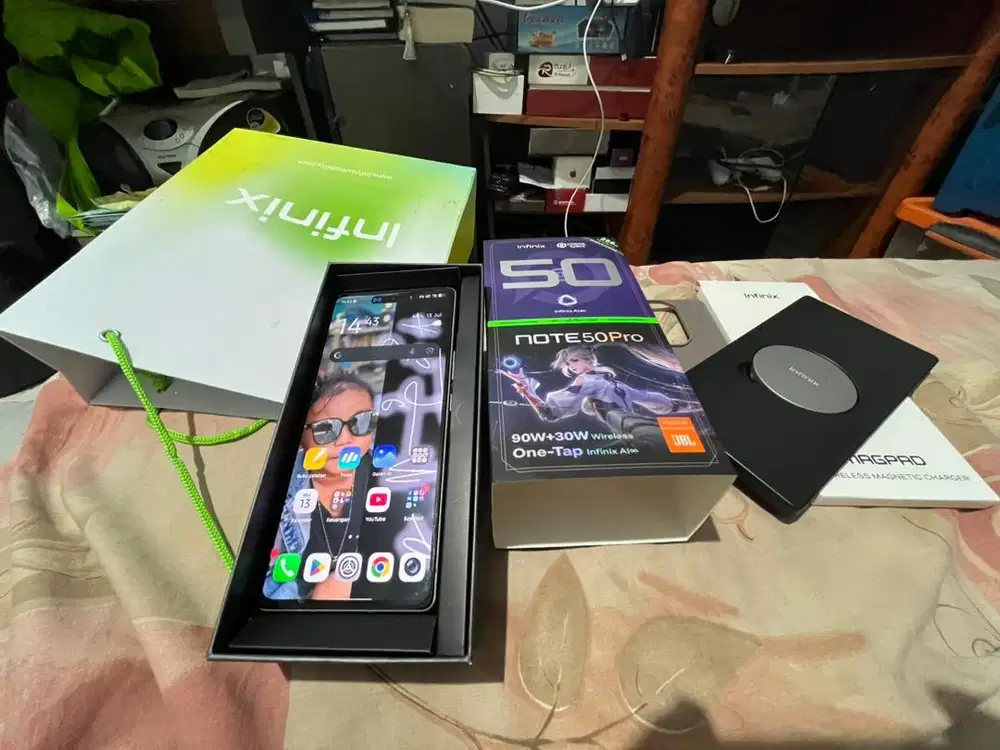 Infinix Note 50 Pro 8+8/256 silver