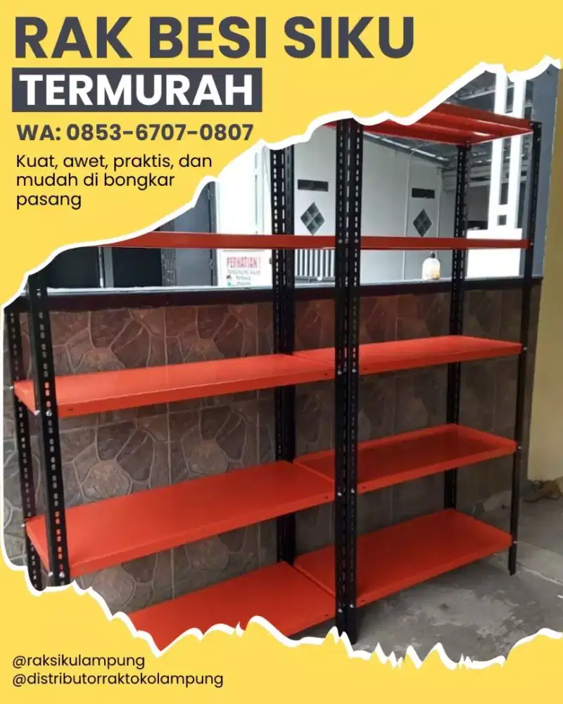 Rak Siku Besi Bolong