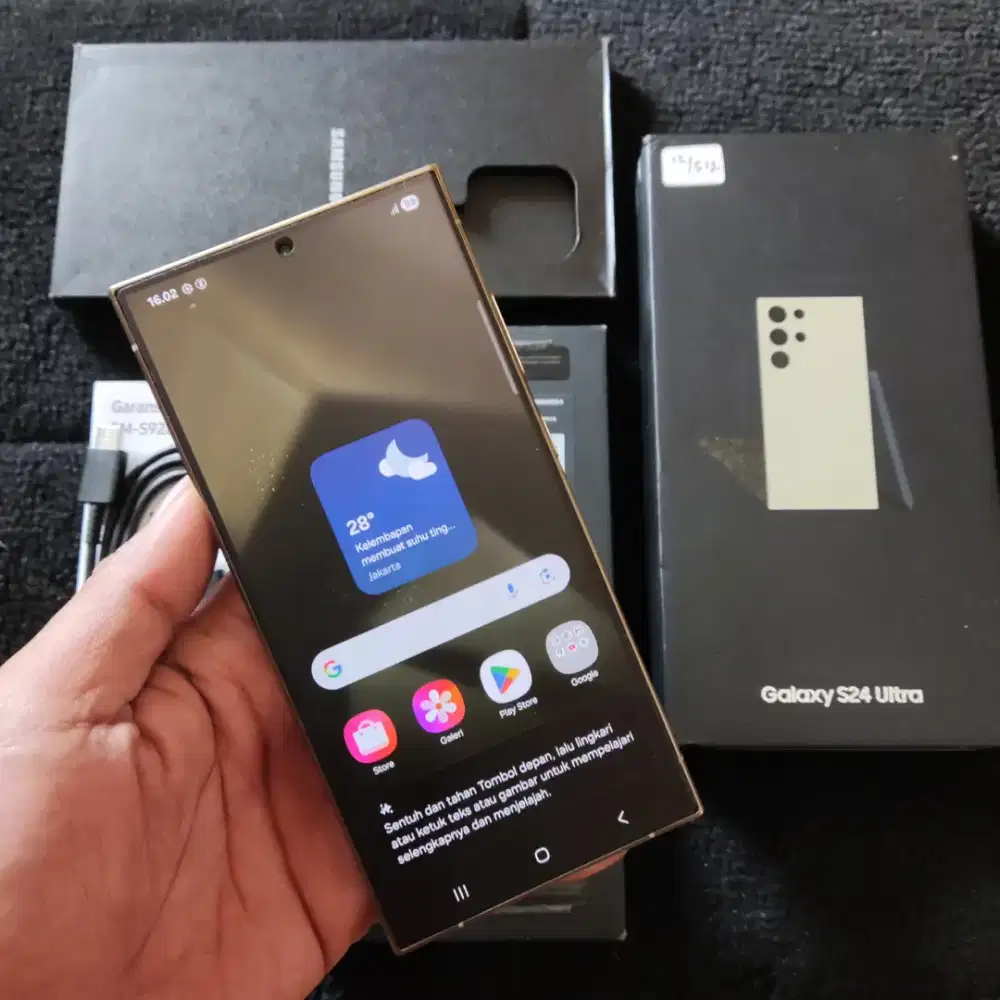 Samsung S24 Ultra 5G Sein Ram 12 Internal 512 Mulus Fullset Ori