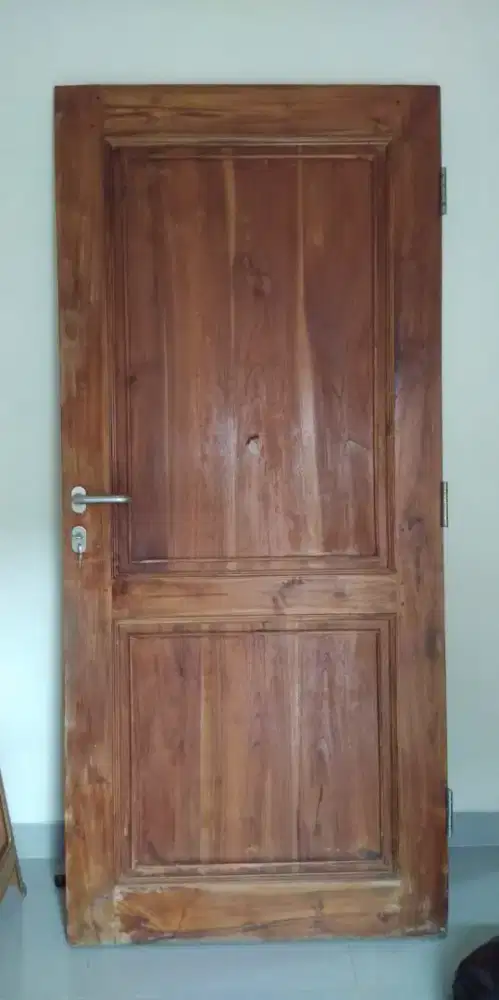 Pintu jati daun pintu saja