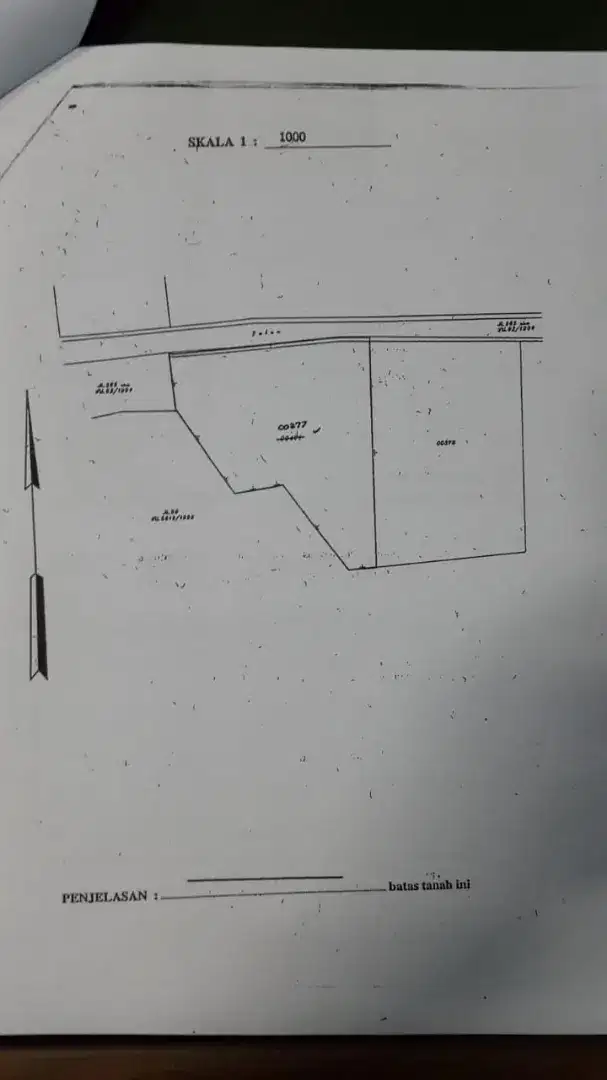 Dijual atau disewakan tanah Kalianak 55