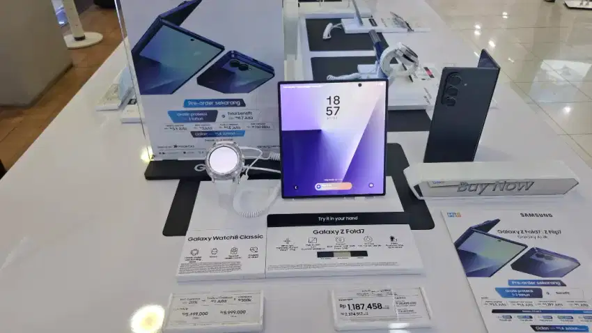ZFold 7 Pre-Order dapat Free Upgrade Memory Garansi 3 tahun