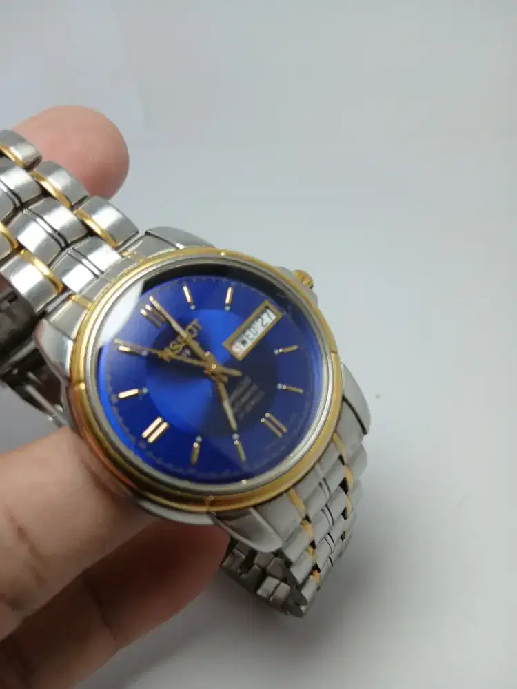 Tissot blue dial