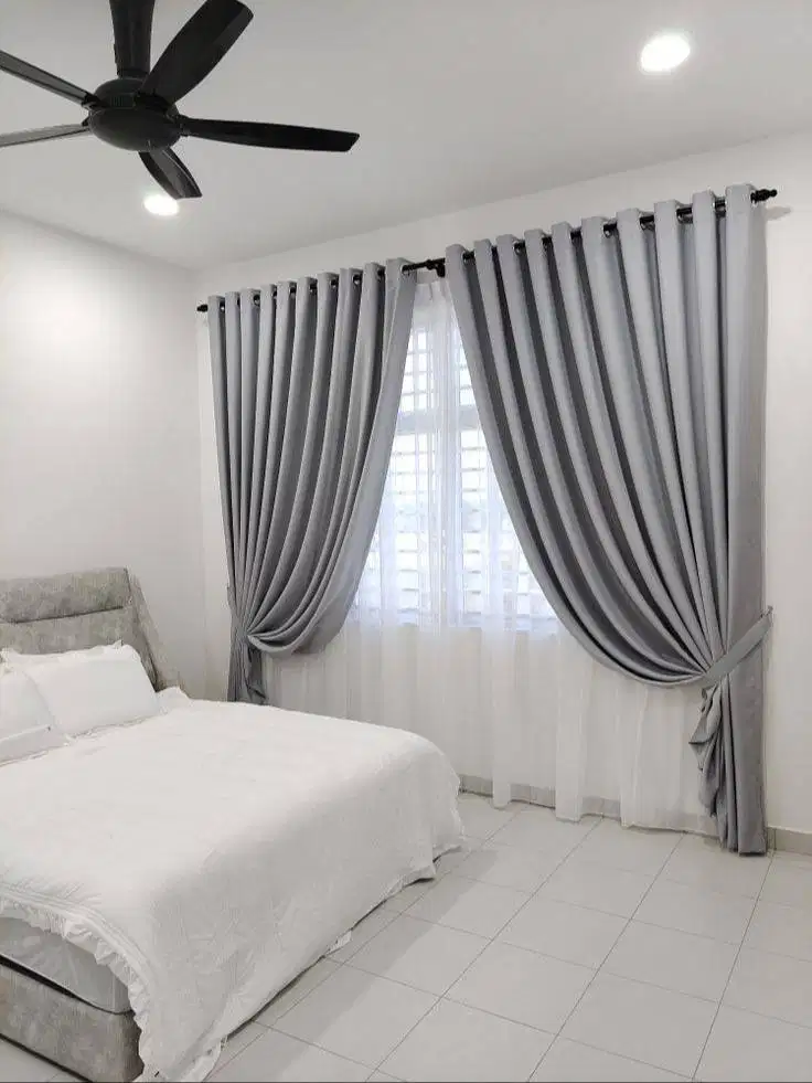 Pasang Gorden Blackout Pasang Skat Klinik Hordeng Pintu Gordyn Vitrase