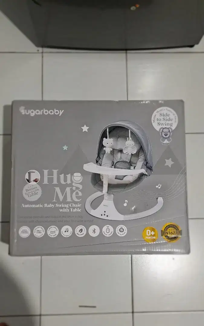 Sugarbaby Hug Me Automatic Baby Swing Chair With table #BNIB #NEGO