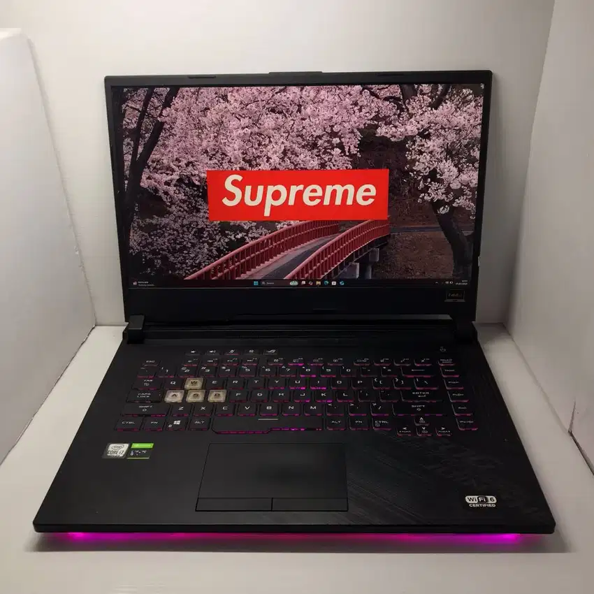 LAPTOP GAMING ASUS ROG G512LI I7 GEN 10 GTX 1650TI 16/512 SSD NO MINUS