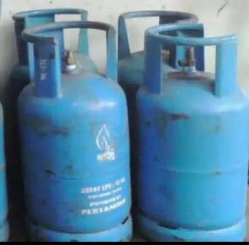Tabung gas plus isi masih segel edisi sudah tidak terpakai