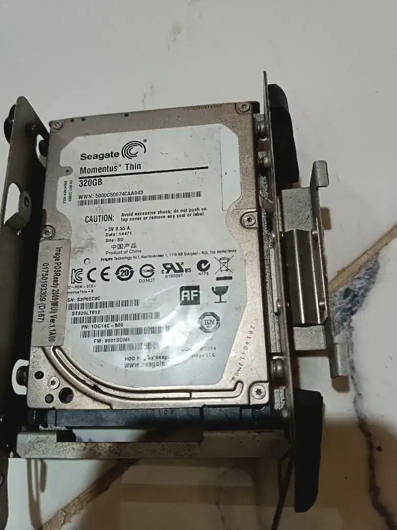 Hardis 320 GB. Bisa nego