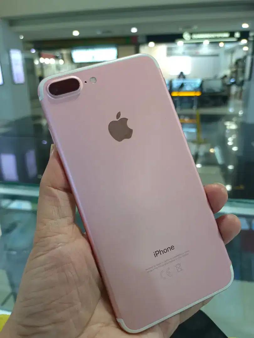 Iphone 7 plus 128 Pink Ibox like new