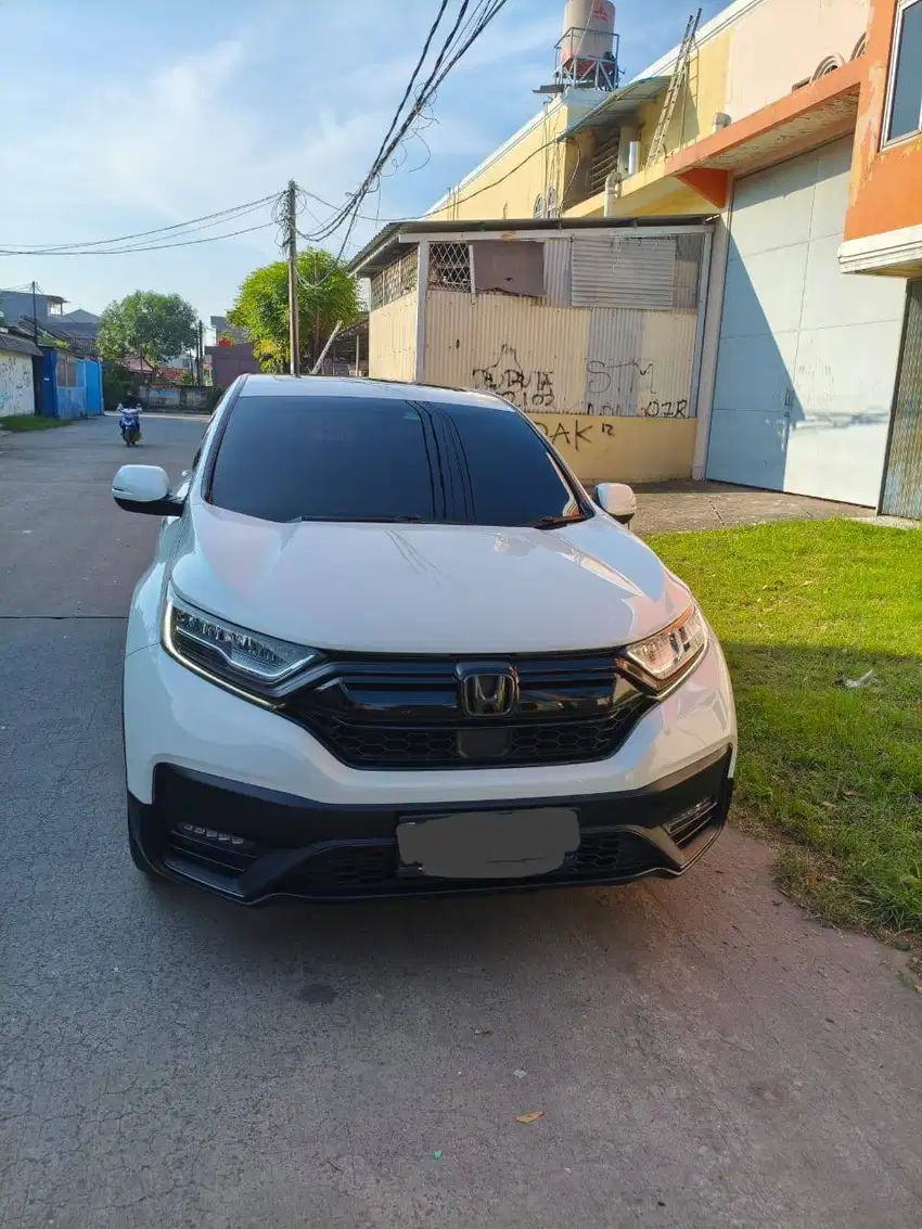 Honda CRV Prestige 2021 white putih crv 2022 cr-v 2020 prestige 1.5 bu