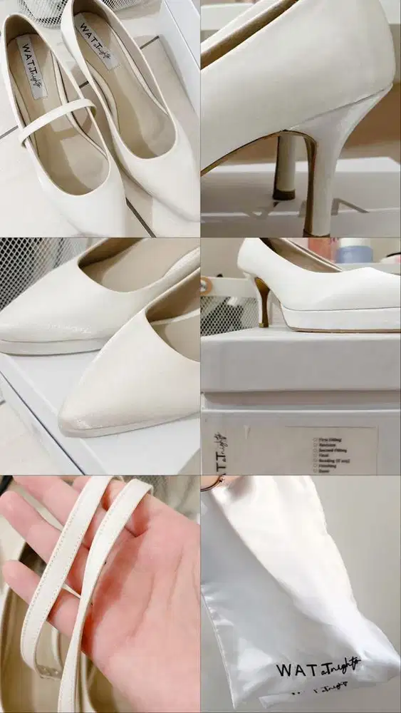 Wedding Heels (Like new)