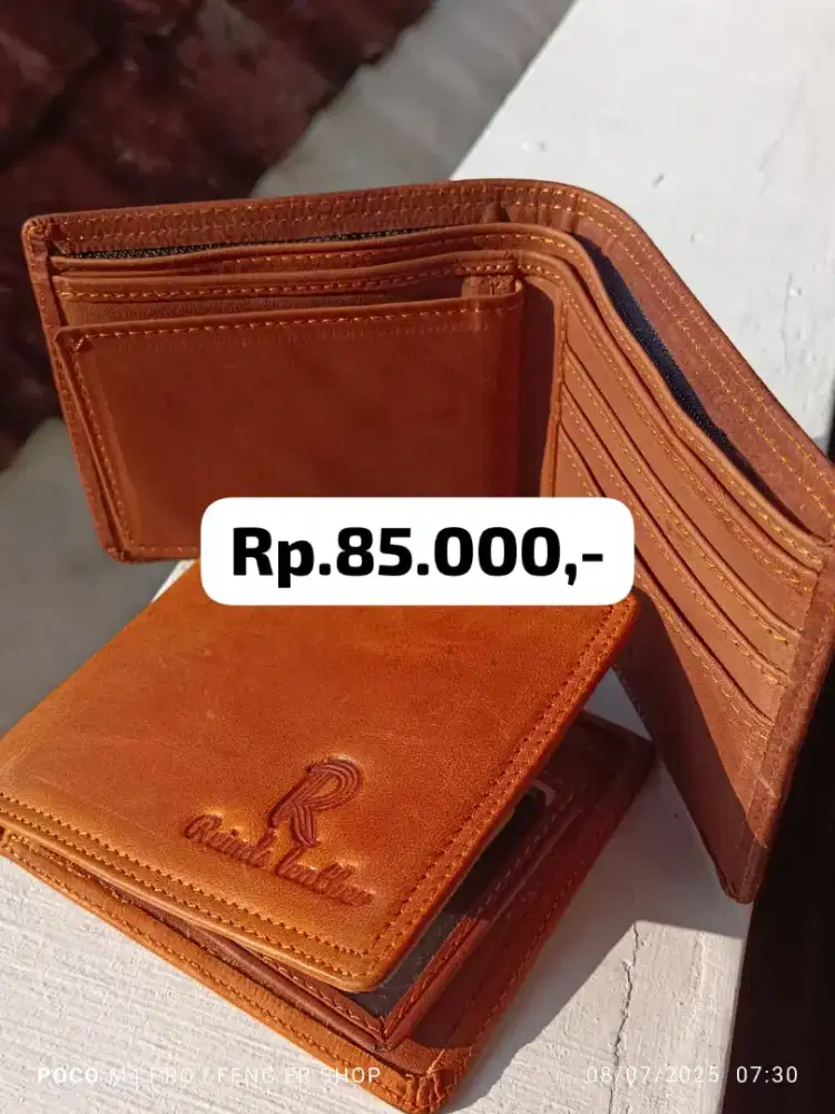 Dompet Kulit Sapi Asli ( BISA COD )