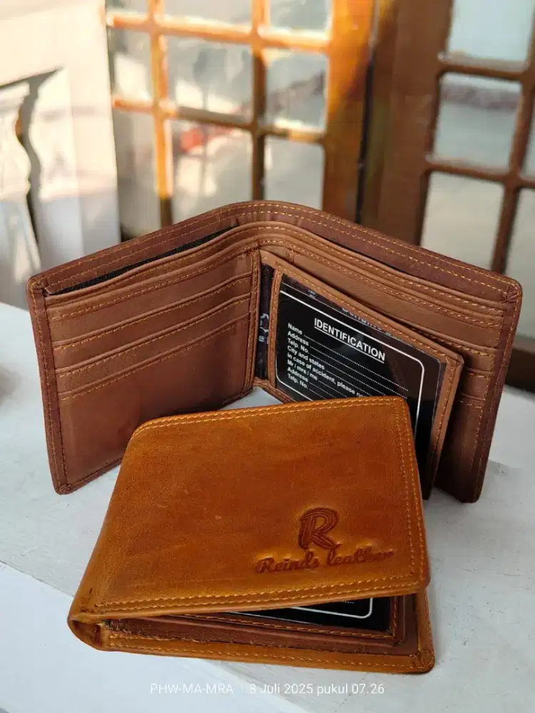 Dompet Kulit Sapi Asli ( BISA COD )