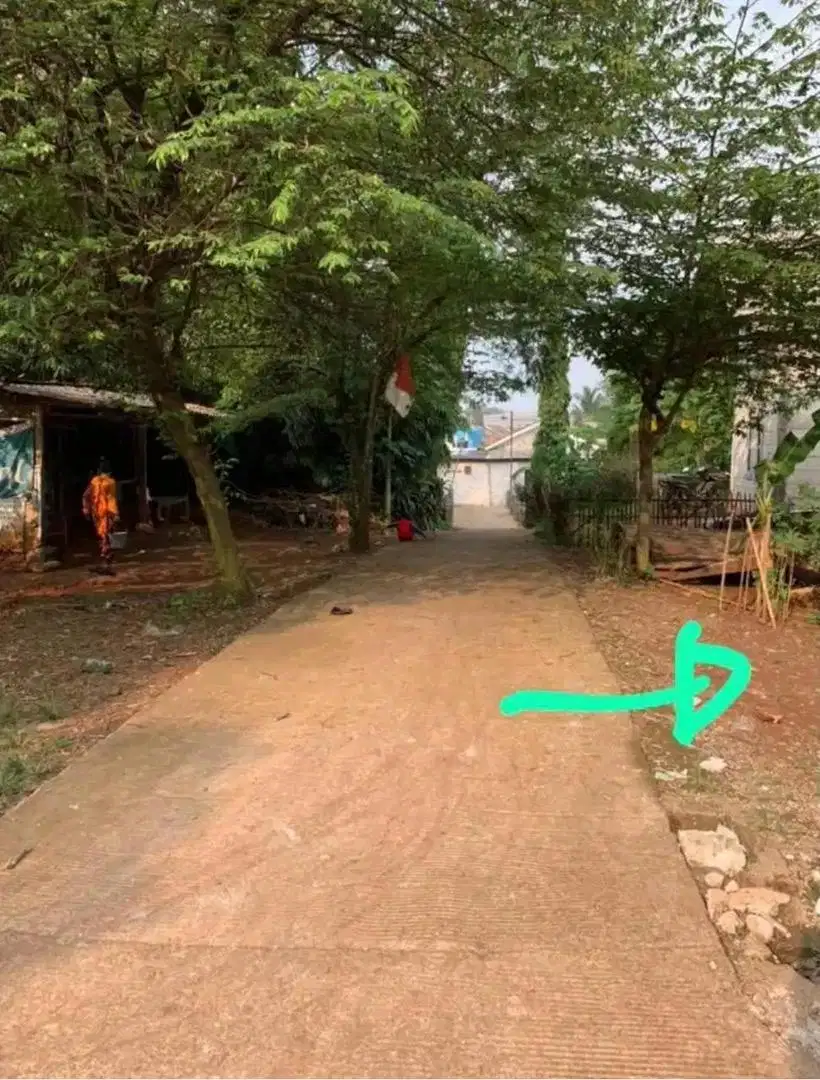 Dijual Tanah Kampung di Desa Burangkeng, Setu