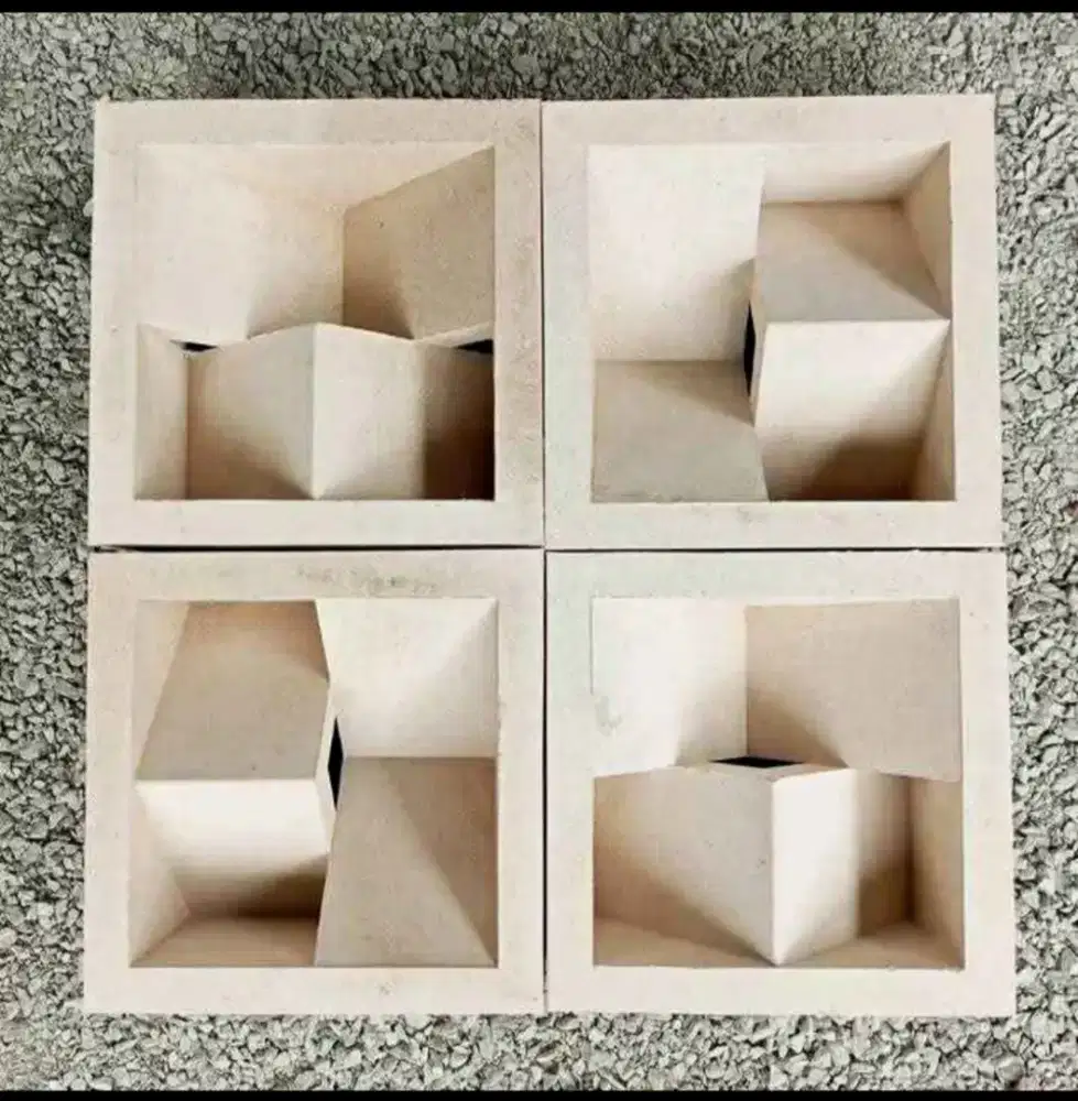 Rosterbeton minimalis macam motif