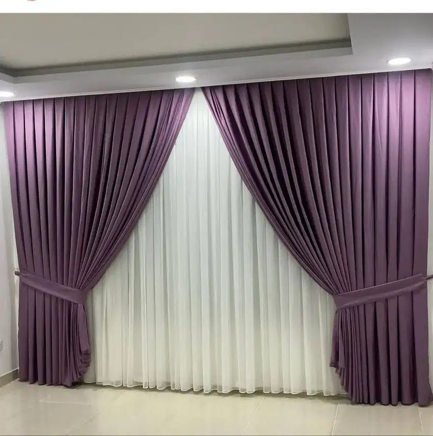 Supplier Tirai Gorden Jendela Gordyn Mewah Hordeng Terbaru Murah