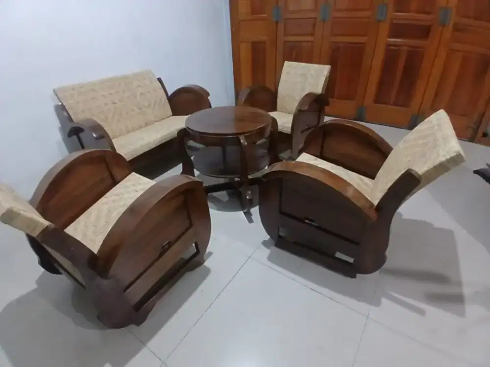 Kursi Sedan rotan Babon Angrem