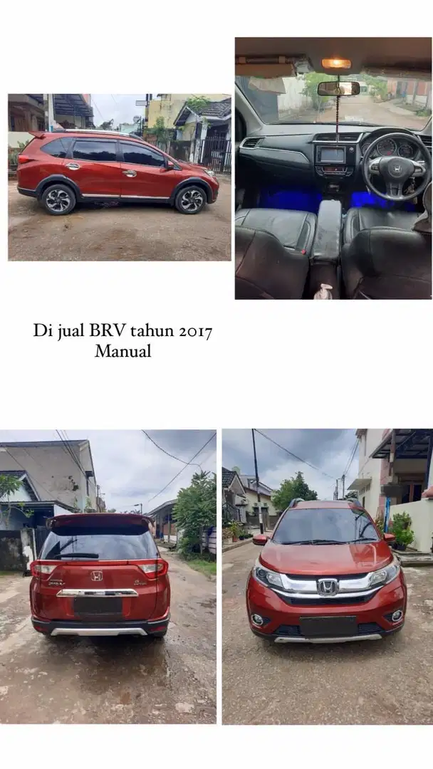 Honda BR-V type E-MT (Manual) 2017