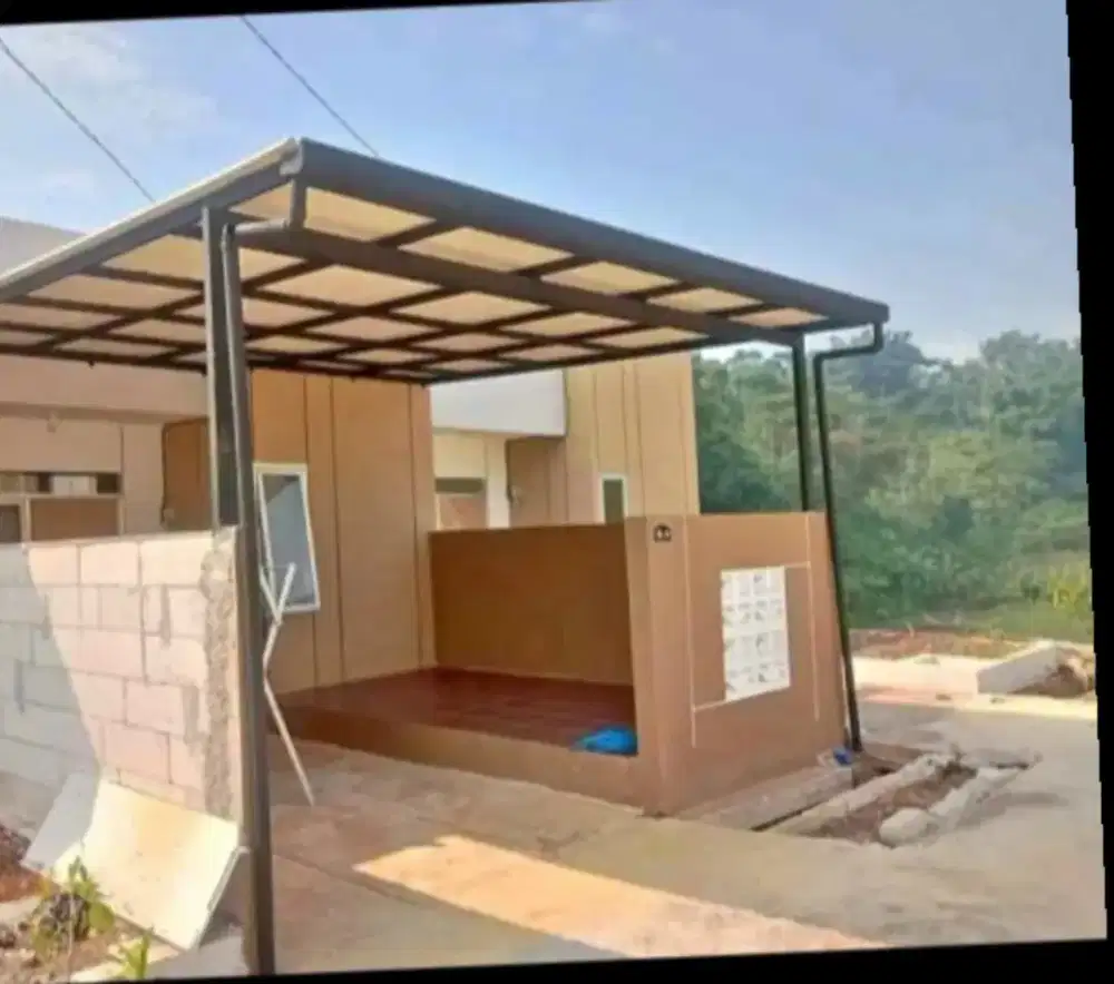 Kanopi alderon minimalis