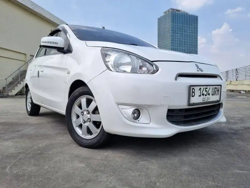 Mitsubishi Mirage Matic 1.2 Exceed (Terlengkap) th 2014/13,,gesit irit