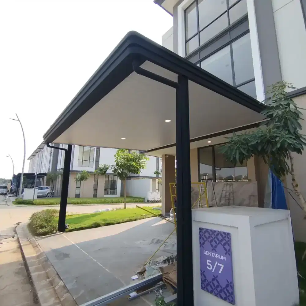 pemasangan kanopi terbaik bergaransi