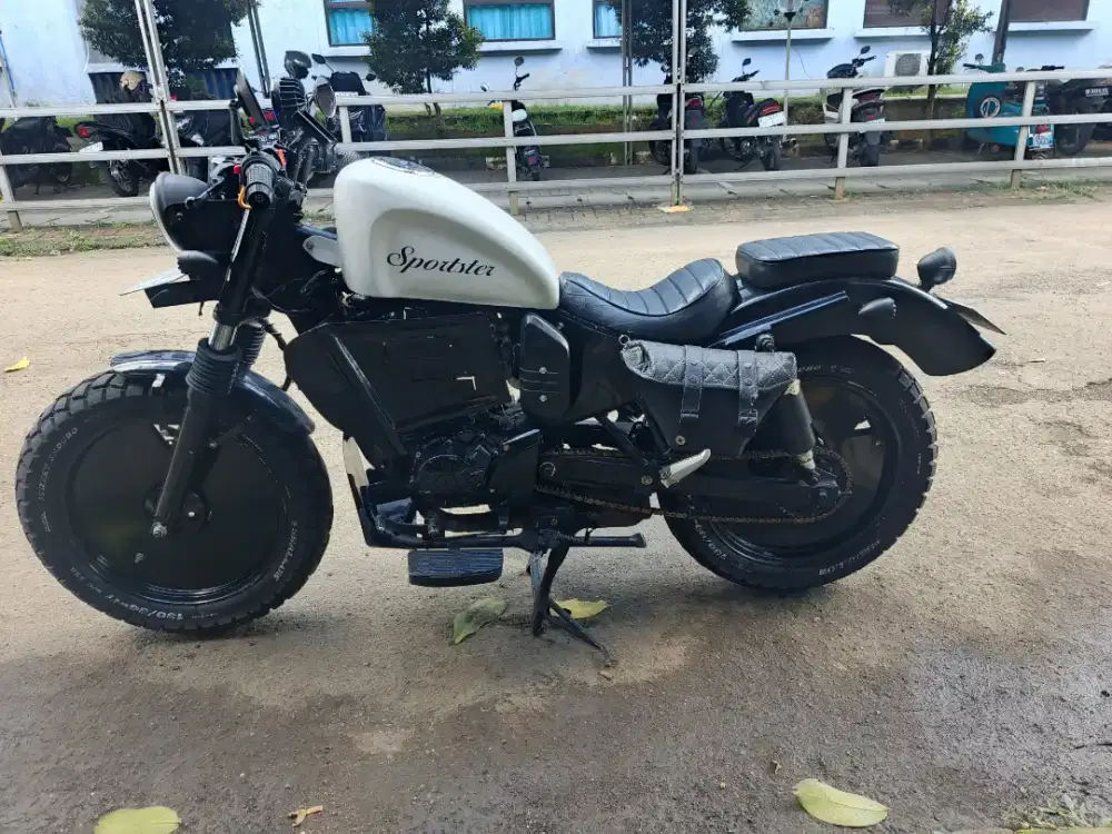 Dijual motor Yamaha Byson bobber custom
