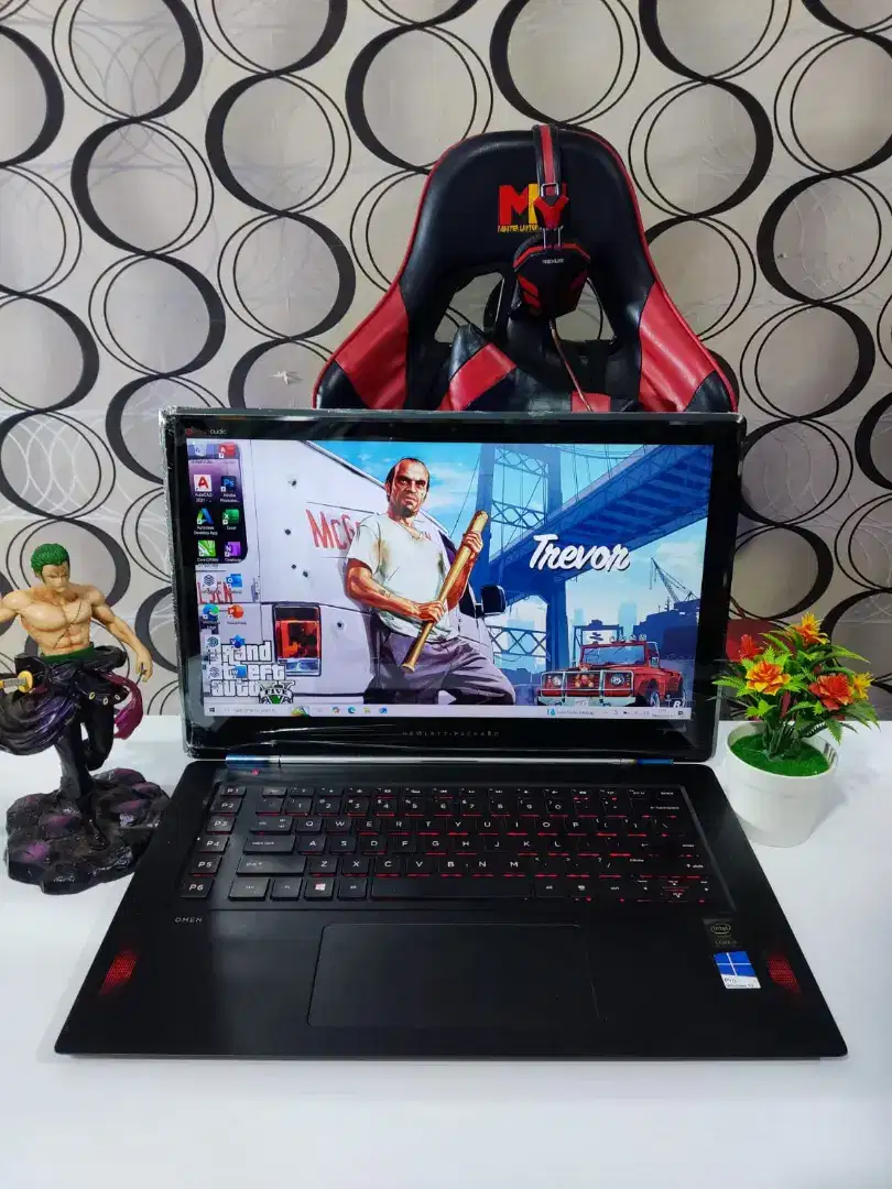 Laptop HP OMEN TOUCHSCREEN Core i7 RAM 8Gb OFFICE LENGKAP