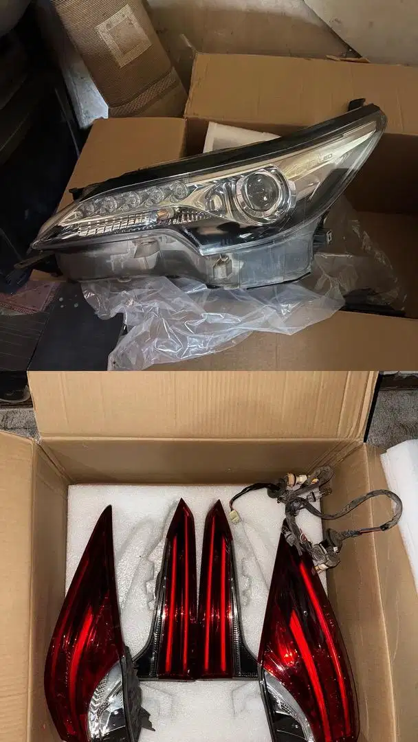 Forsale Stop Lamp dan Head Lamp Fortuner VRZ 2017